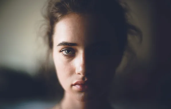 Girl, portrait, sponge, Sophia, Zach Allia