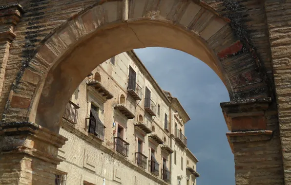 The building, arch, architecture, Spain, Spain, architecture, building, Granada