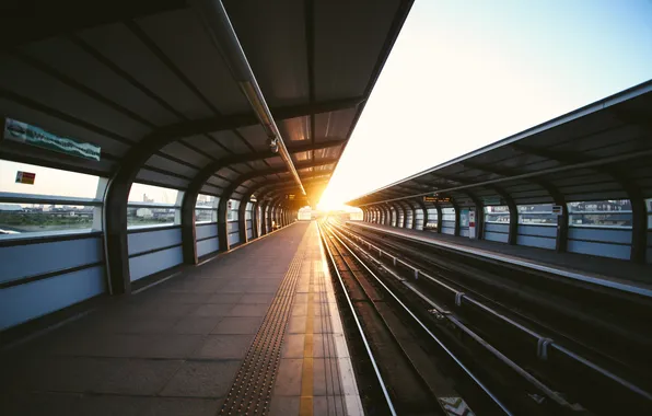 The way, station, railroad, stop