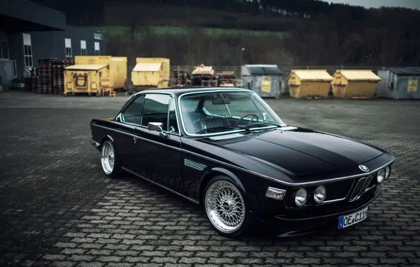 Picture BMW, BMW, 1971, BBS, 3.0, Stance, CSi