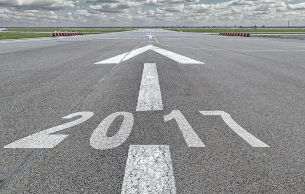 Picture Nature, New Year, Road, Asphalt, 2017