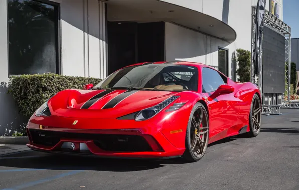 Ferrari, red, 458, tuning, Italia