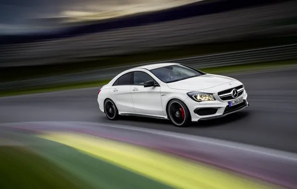 Speed, Mercedes, Benz, Car, Car, Speed, AMG, CLA 45