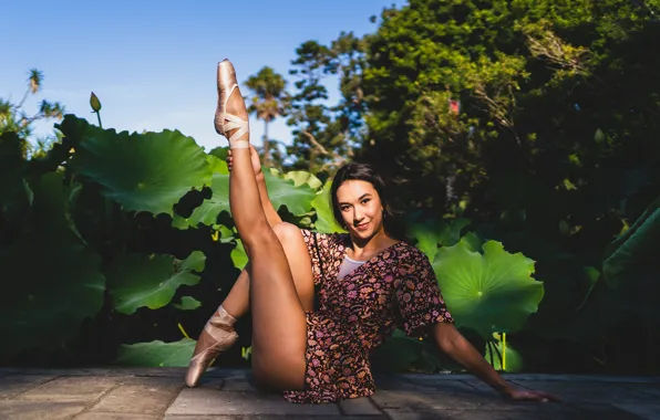 Picture girl, pose, Myriam