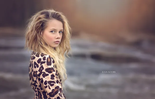 Look, portrait, girl