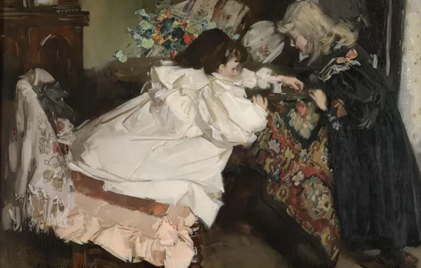 Picture, genre, William Somerville Shanks, William Somerville Shanks, The game of tiddlywinks