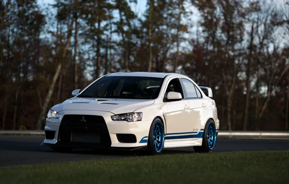 Mitsubishi, Lancer, Evolution, White, '2013, X, 311RS IND