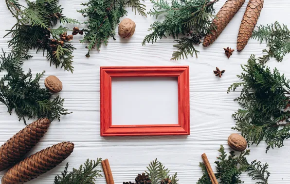 Picture decoration, frame, New Year, Christmas, Christmas, wood, New Year, decoration