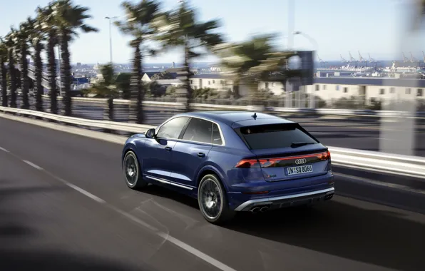 Car, Audi, road, SQ8, Audi SQ8 TFSI