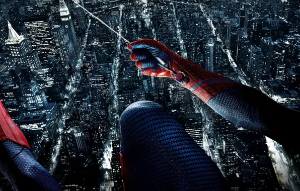 The city, spider man, web, the amazing spider man, spidey