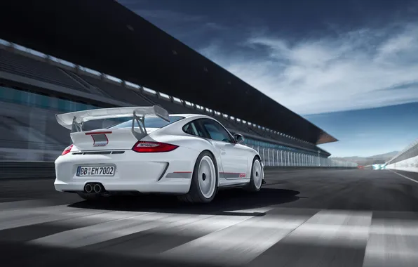 Road, white, Auto, 911, Porsche, GT3RS