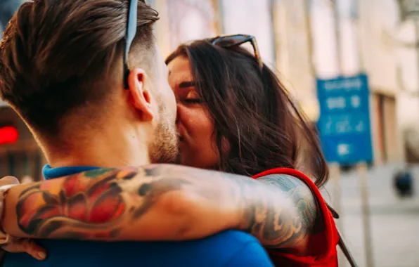 Kiss, hug, Vitaly Mytnik