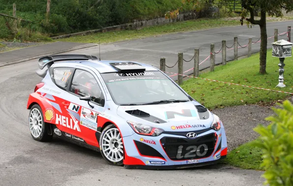 Turn, Hyundai, Rally, Rally, i20, Neuville