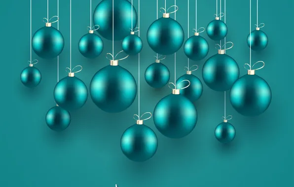 Picture holiday, balls, Christmas, postcard, Christmas