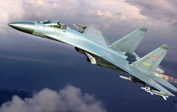 Shenyang, AIR FORCE CHINA, J-11B, Chinese multi-role fighter