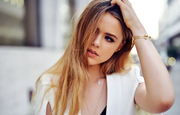 Girl, model, hair, blonde, beauty, girl, beautiful, Kristina Bazan