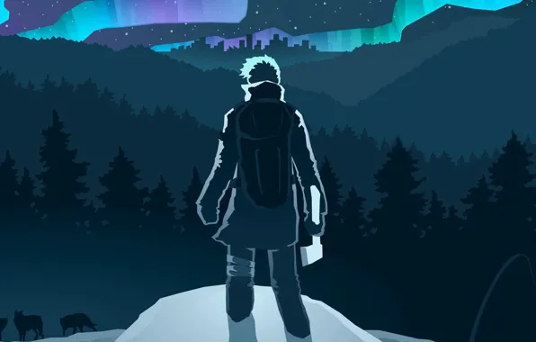 Night, Loneliness, Loneliness, Night, Hinterland Studio, The Long Dark, Indie game