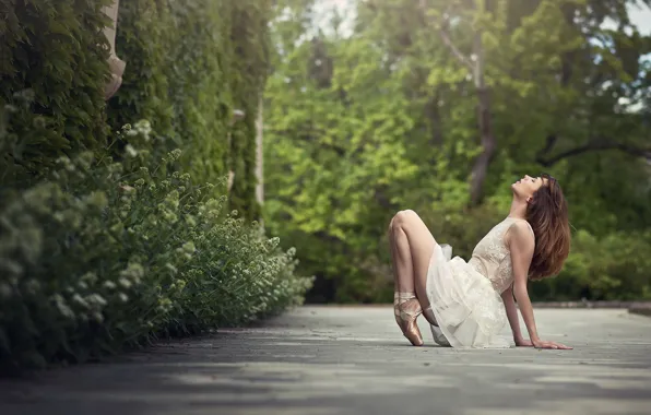 Picture girl, dance, ballerina