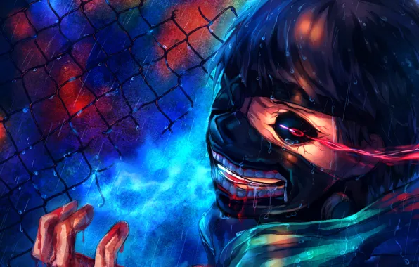 Picture anime, art, Tokyo Ghoul, Ken Kanek