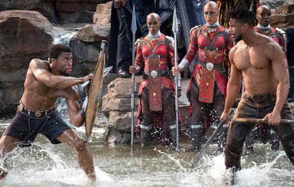 Cinema, sword, woman, man, fight, movie, ken, blade