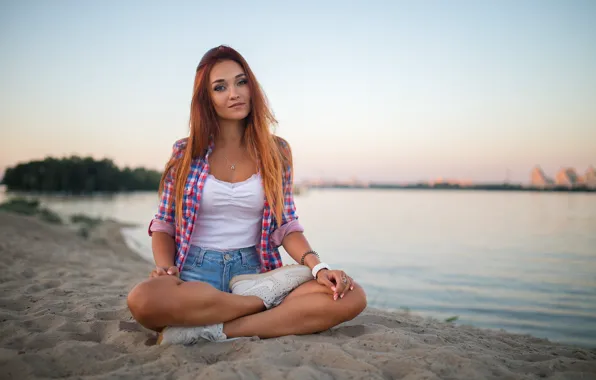 Girl, shorts, legs, Lena, Dmitry Sn, Dmitry Shulgin