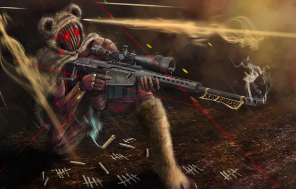 Weapons, smoke, equipment, sleeve, Codename SIERRA