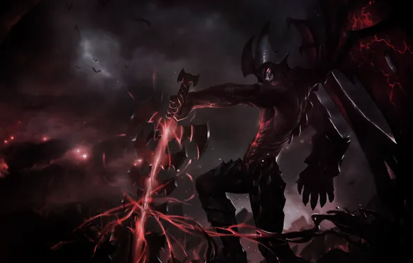 HD desktop wallpaper: League Of Legends, Video Game, Aatrox