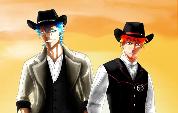 Art, guys, bleach, gringo, Ichigo Kurosaki