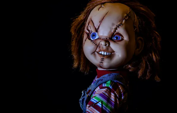 Picture background, doll, Chucky