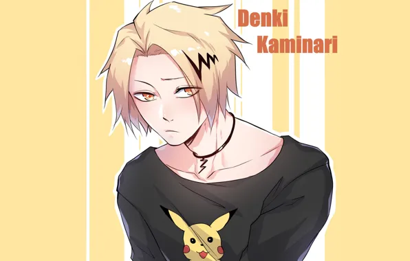 Image result for pikachu vs kaminari