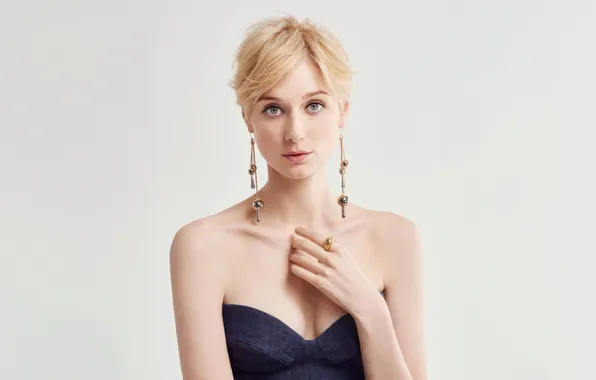 Picture look, pose, makeup, figure, actress, neckline, Elizabeth Debicki, Elizabeth Debicki