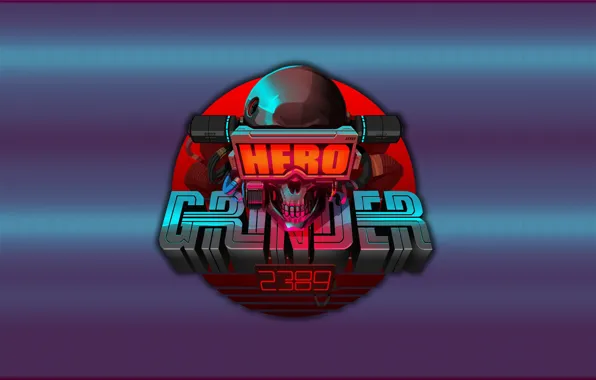 Skull, Background, Hero, Art, Concept Art, Cyberpunk, Grinder, Cyberpunk