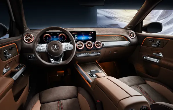 Picture Mercedes-Benz, GLB, 2019, salon, Concept