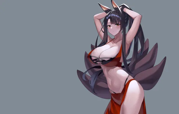 Girl, hot, sexy, boobs, anime, pretty, babe, bikini