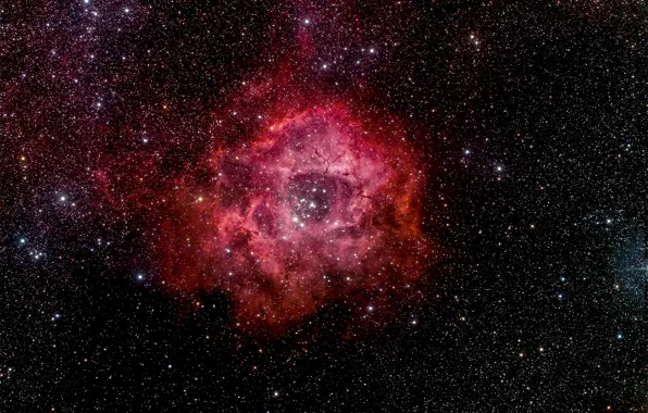 Picture space, stars, space, beauty, Rosette Nebula