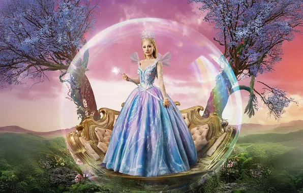 Picture Wicked, Glinda, Ariana Grande, For Good