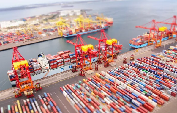 Picture Sydney, Ship, Containers, Port Botany