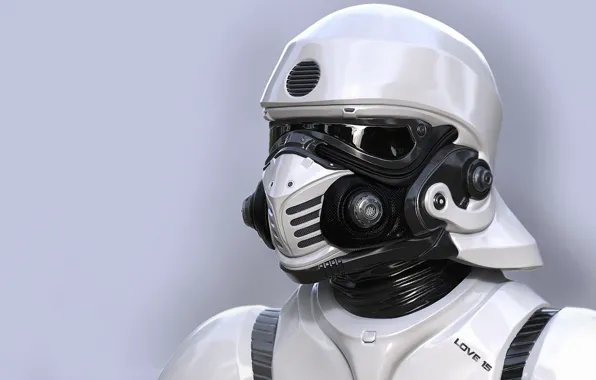 Picture fiction, Star Wars, art, soldiers, helmet