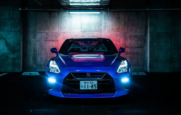 Nissan, GT-R, front view, R35, 50th Anniversary, JP-Spec, 2019, Japan version