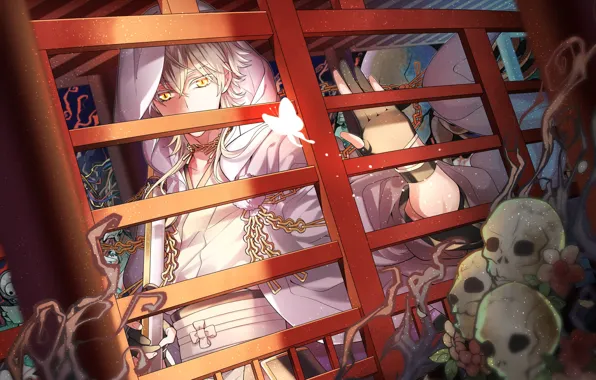 Anime, art, Touken ranbu, Dance Of Swords