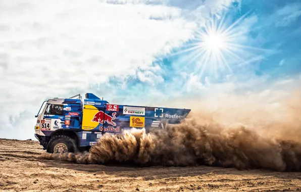 The sun, Sand, Auto, Sport, Machine, Speed, Truck, Race
