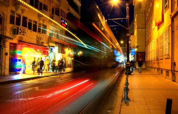 Night, excerpt, Istanbul, Turkey, night, Istanbul