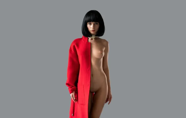 Chest, look, sexy, pose, background, model, naked, body