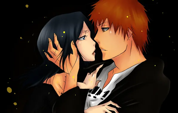 Girl, love, pair, guy, two, Bleach, Bleach, Ichigo Kurosaki