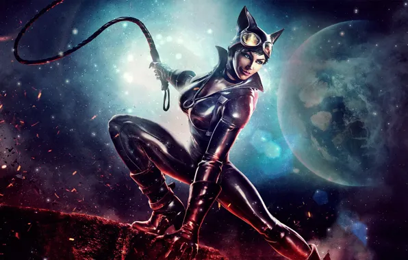 Picture costume, Catwoman, catwoman, whip, Selina Kyle, Selina Kyle