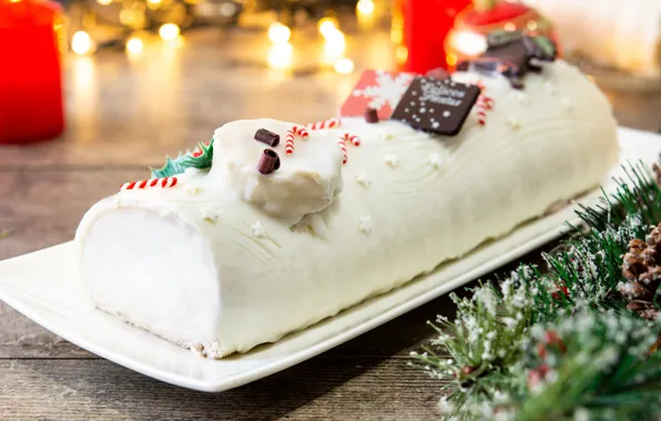 Cake, dessert, roll