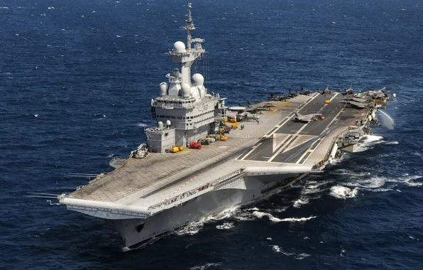 The carrier, French Navy, Charles de Gaulle (R91), Marine Nationale