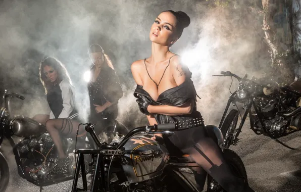 Girl, brunette, Jenya D, Katie Fey, bike, sexy girl, big Breasts, Eugene, Diordiychuk