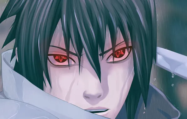 Naruto, shippuuden, Sasuke Uchiha