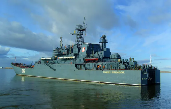Ship, large, Navy, landing, the project 775